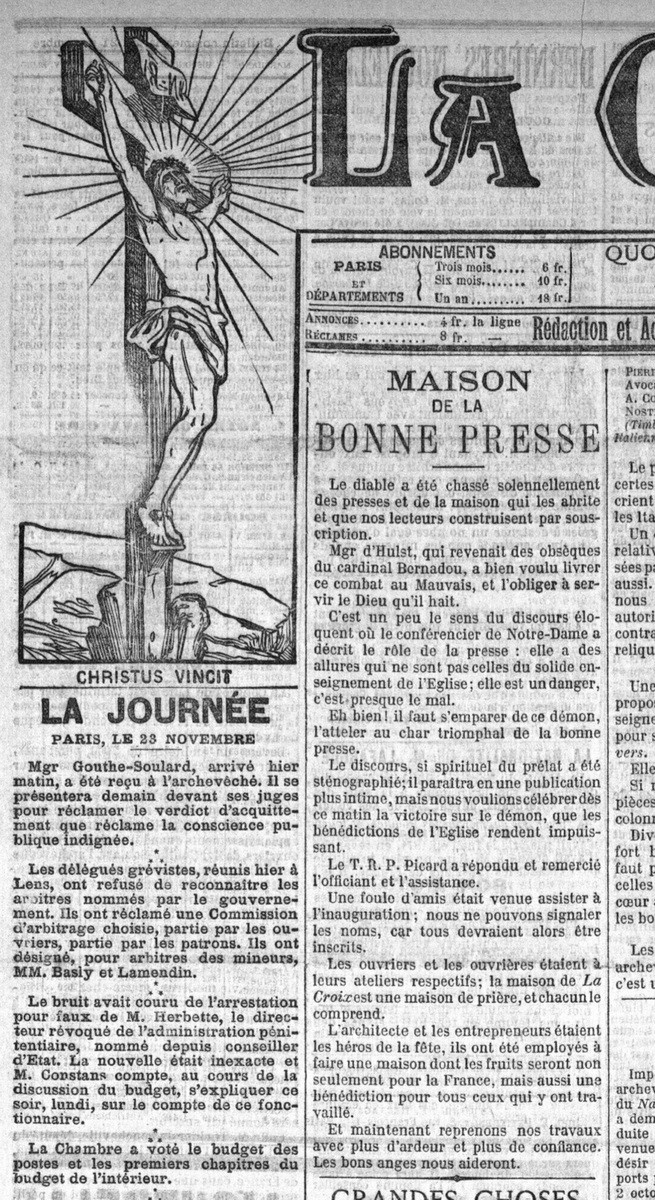 5 La Croix 24 11 1891