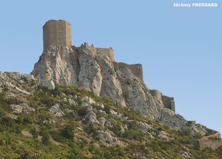 Quéribus, château cathare